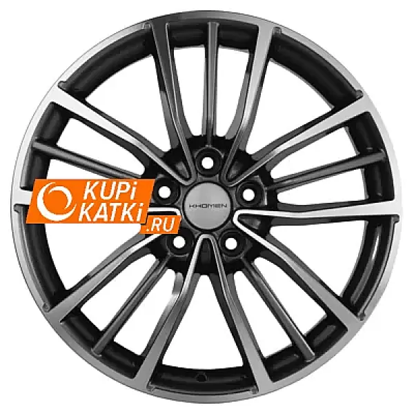 Khomen Wheels KHW1812 7x18/5x114.3 D66.5 ET37 Gray-FP