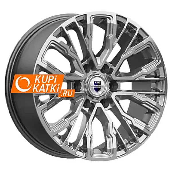 Кик Кортес 8.5x19/6x139.7 D106.1 ET25 Дарк платинум