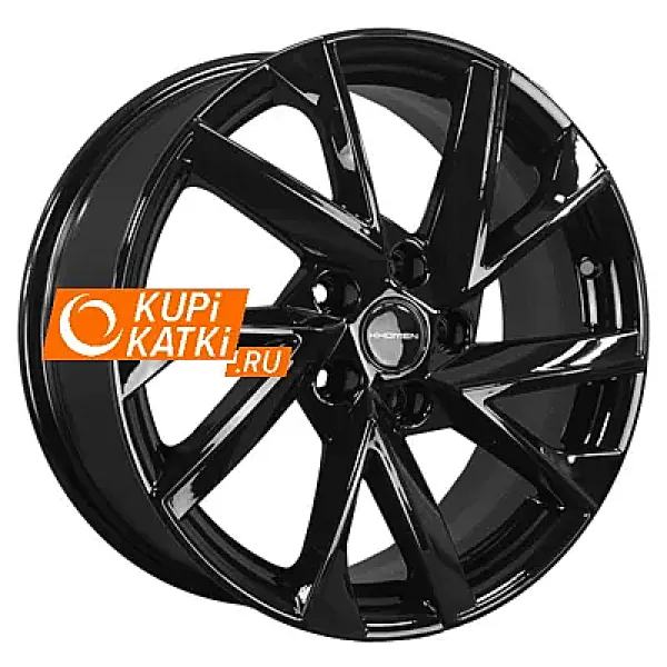 Khomen Wheels KHW1714 7x17/5x110 D63.3 ET46 Black