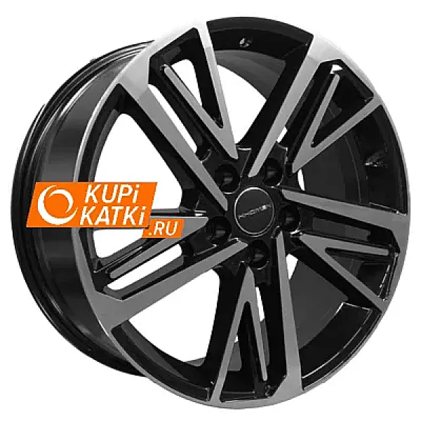 Khomen Wheels KHW1815 8x18/5x114.3 D64.1 ET40 Black-FP