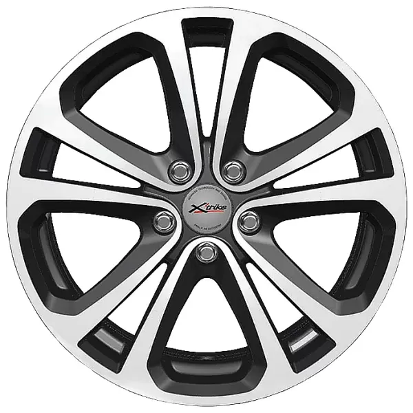 X'trike X-113 7x17/5x100 D67.1 ET38 BK/FP