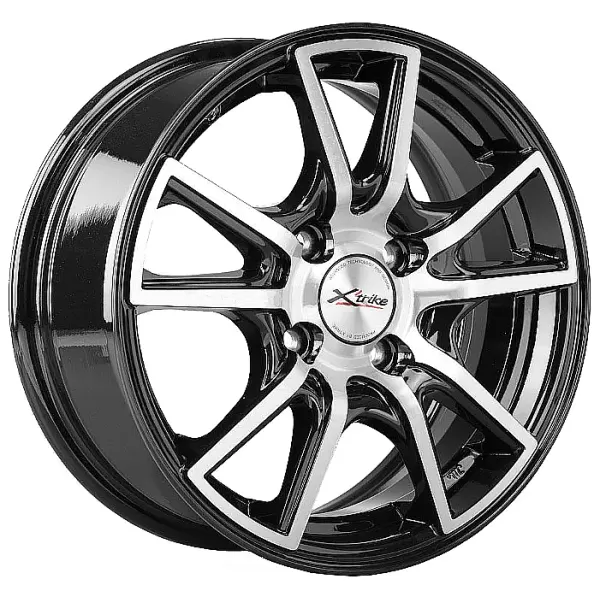 X'trike X-104 6x14/4x100 D67.1 ET38 BK/FP
