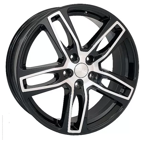 Скад Женева 7x18/5x112 D57 ET43 Алмаз черный