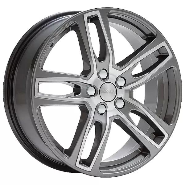 Скад Женева 7x18/5x108 D67.1 ET49 Алмаз-грей