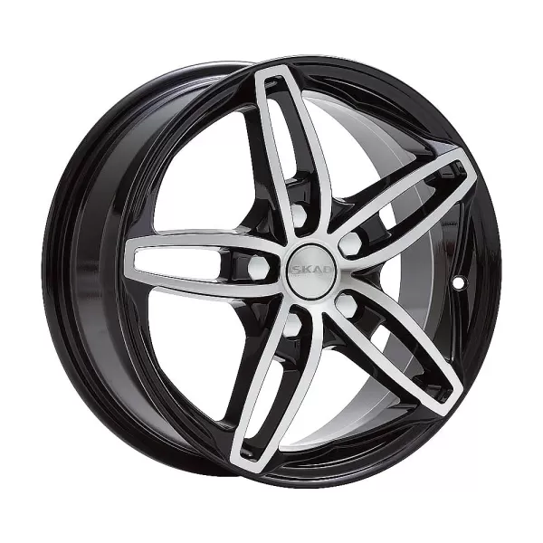 Скад Турин 6x15/4x100 D54.1 ET48 Алмаз черный