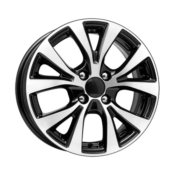 Кик КС685 Solaris 6x15/4x100 D54.1 ET48 Алмаз черный