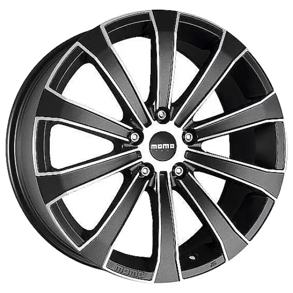 Momo Europe 8x18/5x100 D72.3 ET35 Matt Carbon-Polished