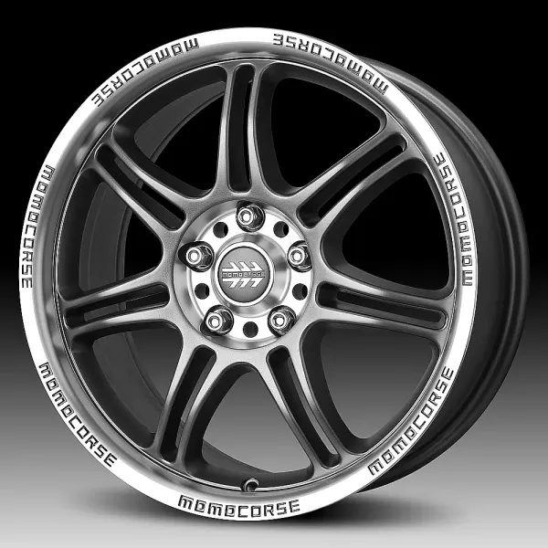 Momo Corse 7.5x17/5x108 D72.3 ET40 Matt Antrac.-Polished