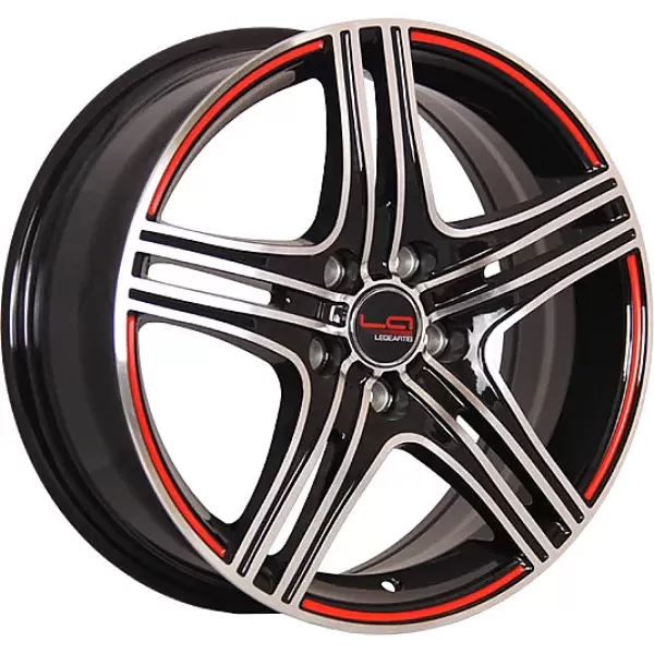 LegeArtis GM526 6.5x16/5x115 D70.1 ET41 BKFRS