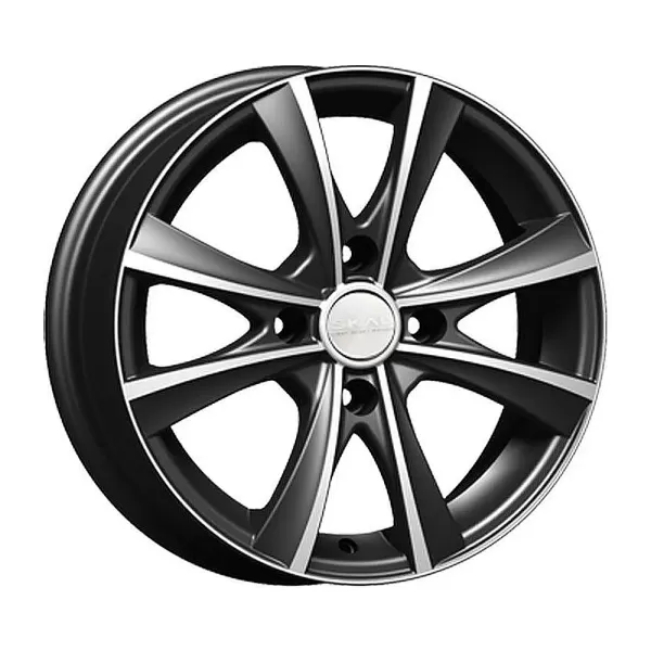 Скад Мальта 5.5x14/4x100 D56.6 ET49 Алмаз черный