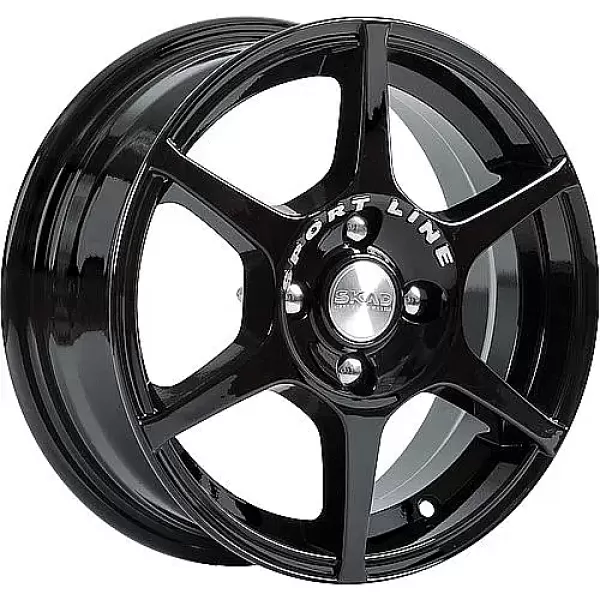 Скад Ягуар 5.5x14/4x100 D67.1 ET38 Алмаз черный