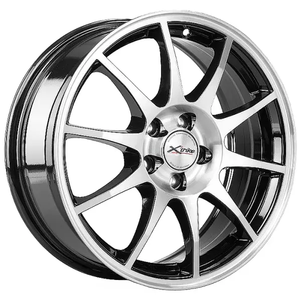 X'trike X-107 6.5x16/5x100 D67.1 ET45 BK/FP