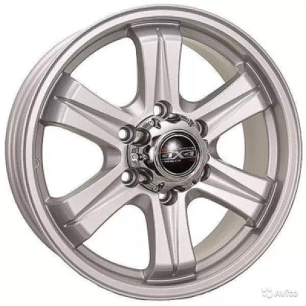 Tech Line Neo 722 7x17/6x139.7 D100.1 ET38 Silver