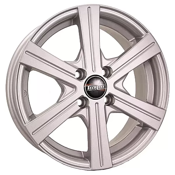 Tech Line 544 6x15/5x105 D56.6 ET39 Silver
