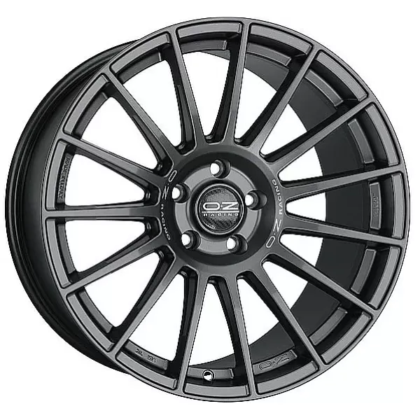 OZ Racing Superturismo Dakar 8.5x20/5x114.3 D79 ET40 Matt Graphite + Silver Lettering