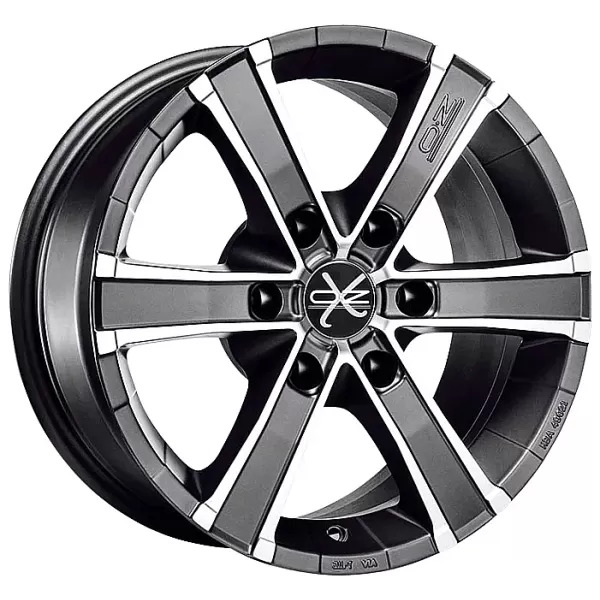 OZ Racing Sahara 6 8x17/6x139.7 D92.3 ET45 Matt Graphite Diamond Cut