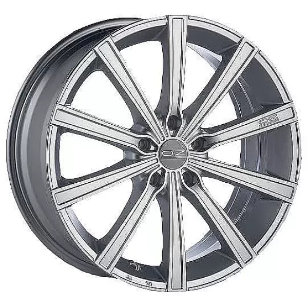 OZ Racing Lounge 10 8x18/5x112 D75 ET48 Metal Silver Diamond Cut