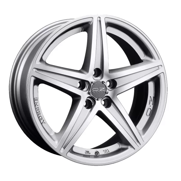 OZ Racing Energy 8x17/5x112 D75 ET48 Matt Silver Tech Diamond Cut
