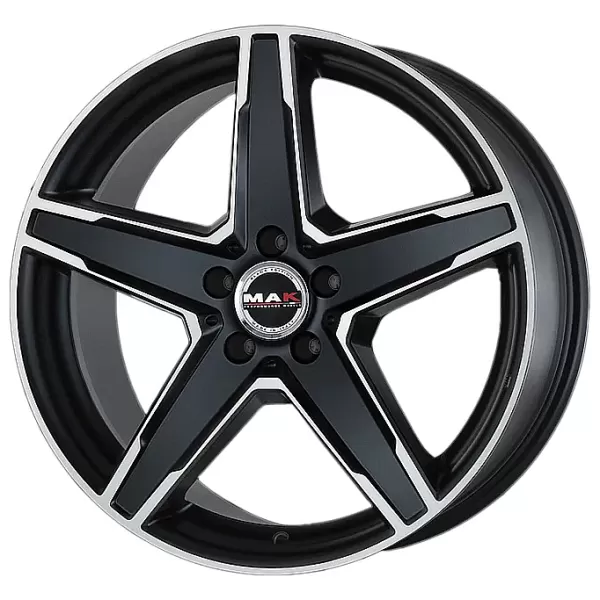 MAK Stern 9x18/5x112 D66.6 ET35 Ice Black