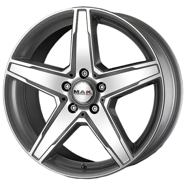 MAK Stern 7.5x18/5x112 D66.6 ET48 Silver