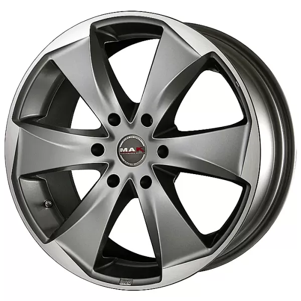 MAK Raptor6 7.5x17/6x139.7 D112 ET20 Graphite Mirror Face