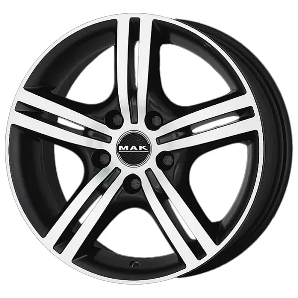 MAK Velocity 7.5x17/5x112 D76 ET42 Ice Black