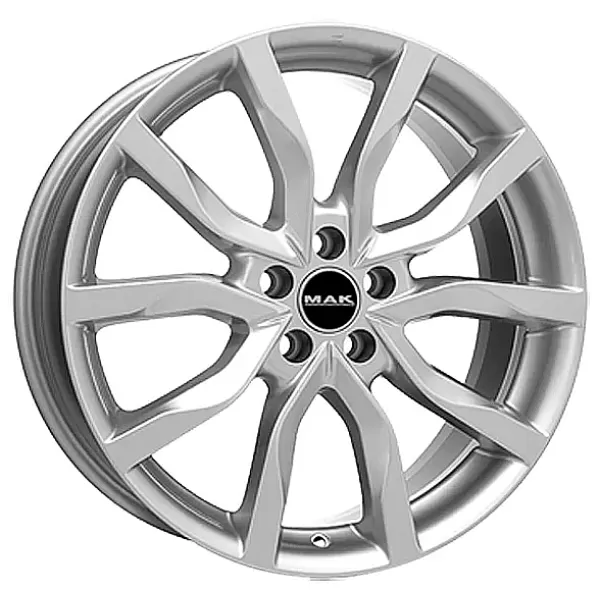 MAK Koln 9.5x21/5x112 D66.6 ET56 Silver