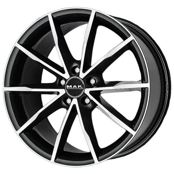 MAK Ringe 8x18/5x112 D76 ET30 Ice Black