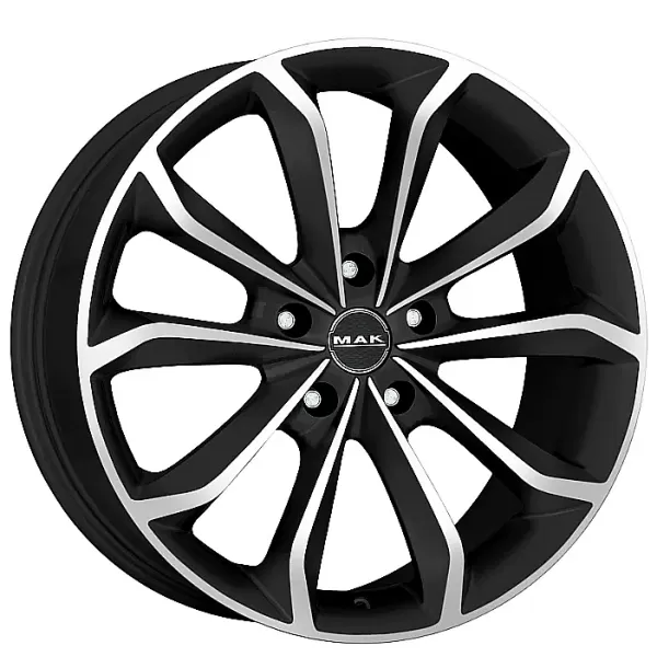 MAK Xenon 9.5x20/5x120 D76 ET35 Ice Black