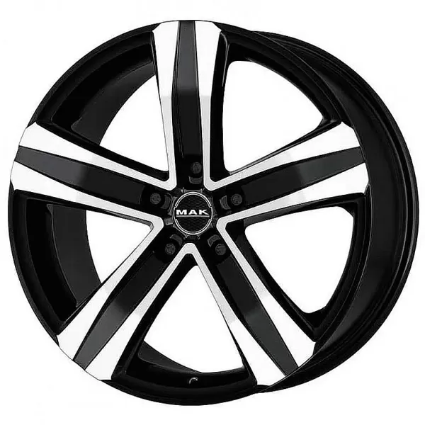 MAK Stone5 T 7x17/5x120 D65.1 ET55 Black mirror
