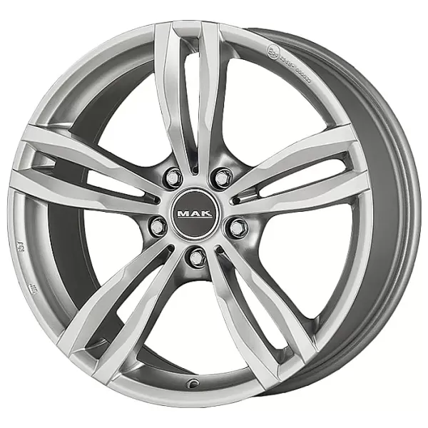 MAK Luft 8x18/5x120 D72.6 ET34 Silver