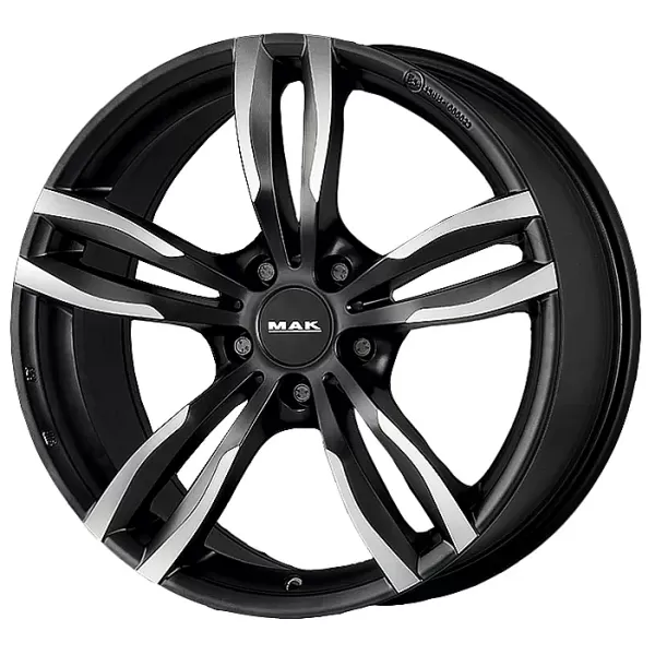 MAK Luft 8x18/5x112 D66.6 ET30 Ice Black