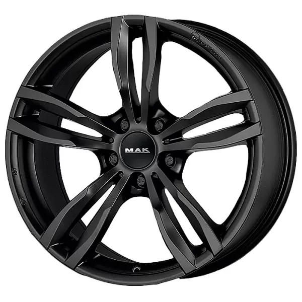 MAK Luft 8.5x19/5x120 D72.6 ET47 Matt Black