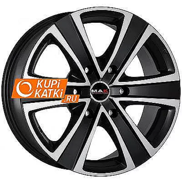 MAK Stone6 W 6.5x16/6x139.7 D67.1 ET38 Black mirror
