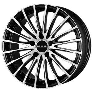 MAK Starlight 8x18/5x112 D66.6 ET25 Ice Black