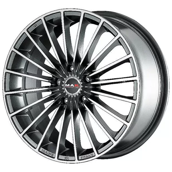 MAK Volare 8x19/5x120 D72.6 ET40 Gun Metallic Mirror Face