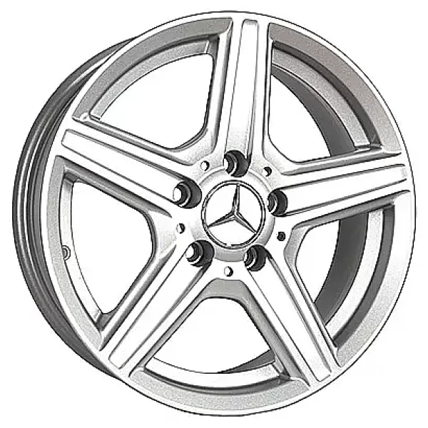 Tech Line 638 7.5x16/5x112 D66.6 ET35 Silver