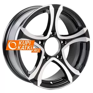 Tech Line Venti 1610 6.5x16/5x139.7 D98.1 ET40 BL